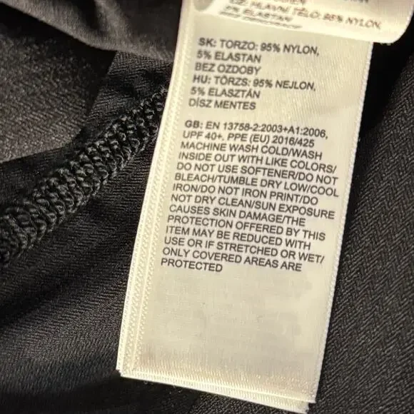 North Face Womens Large Aphrodite 2.0 Pants UPF Stretch DWR Pull-On Pocket Black - Picture 10 of 10